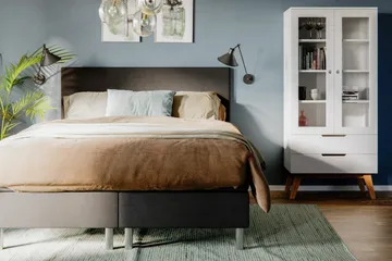 Sleepy Sänggavel 160 cm - Svart - Products - Möbler - Säng - Sängtillbehör & sänggavel - Sänggavel