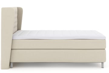 Select No 3 Komplett Sängpaket 120x200 Fast - Beige/Metall - Products - Möbler - Säng - Enkelsäng
