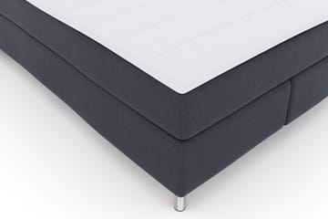 Select No 3 Komplett Sängpaket 140x200 Fast - Blå/Metall - Products - Möbler - Säng - Kontinentalsäng