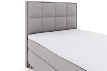 Select No 3 Komplett Sängpaket 140x200 Fast/Medium - Ljusgrå/Metall - Products - Möbler - Säng - Kontinentalsäng