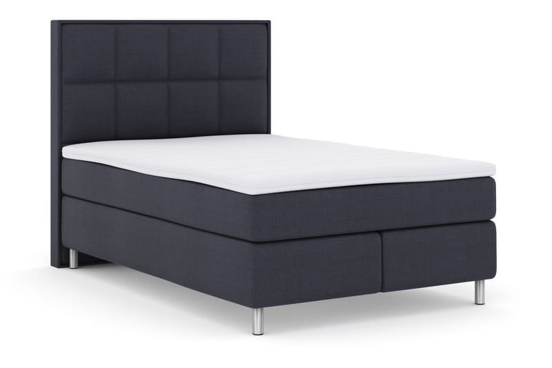 Select No 3 Komplett Sängpaket 140x200 Medium - Blå/Metall - Products - Möbler - Säng - Kontinentalsäng