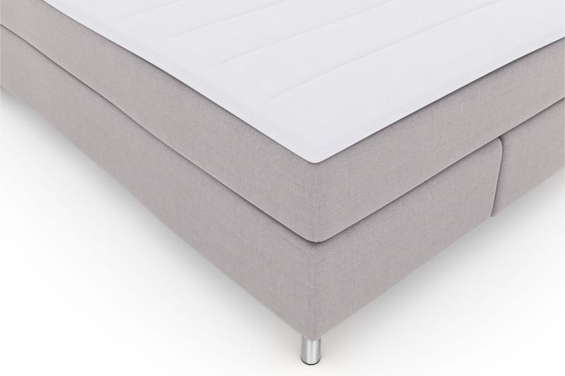 Select No 3 Komplett Sängpaket 140x200 Medium - Ljusgrå/Metall - Products - Möbler - Säng - Kontinentalsäng