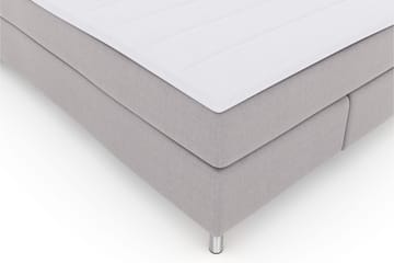 Select No 3 Komplett Sängpaket 140x200 Medium - Ljusgrå/Metall - Products - Möbler - Säng - Kontinentalsäng