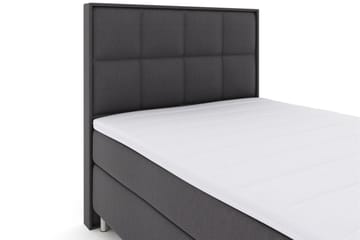 Select No 3 Komplett Sängpaket 140x200 Medium - Mörkgrå/Metall - Products - Möbler - Säng - Kontinentalsäng