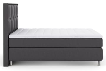 Select No 3 Komplett Sängpaket 140x200 Medium - Mörkgrå/Metall - Products - Möbler - Säng - Kontinentalsäng