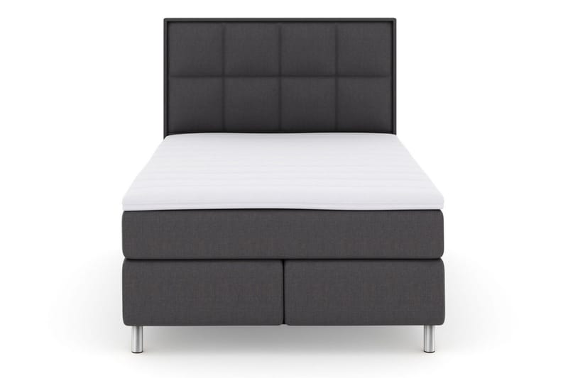 Select No 3 Komplett Sängpaket 140x200 Medium - Mörkgrå/Metall - Products - Möbler - Säng - Kontinentalsäng