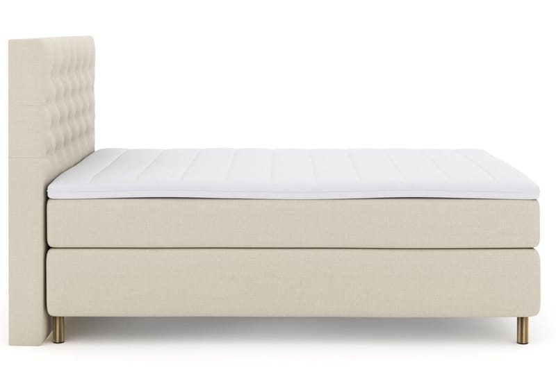 Select No 3 Komplett Sängpaket 160x200 Medium - Beige/Koppar - Products - Möbler - Säng - Kontinentalsäng