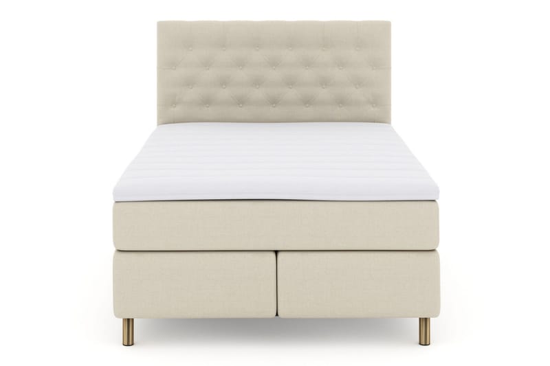 Select No 3 Komplett Sängpaket 160x200 Medium - Beige/Koppar - Products - Möbler - Säng - Kontinentalsäng