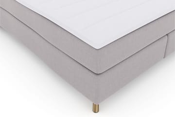 Select No 3 Komplett Sängpaket 160x200 Medium - Ljusgrå/Koppar - Products - Möbler - Säng - Kontinentalsäng