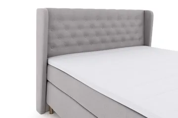 Select No 3 Komplett Sängpaket 180x200 Fast - Ljusgrå/Koppar - Products - Möbler - Säng - Kontinentalsäng