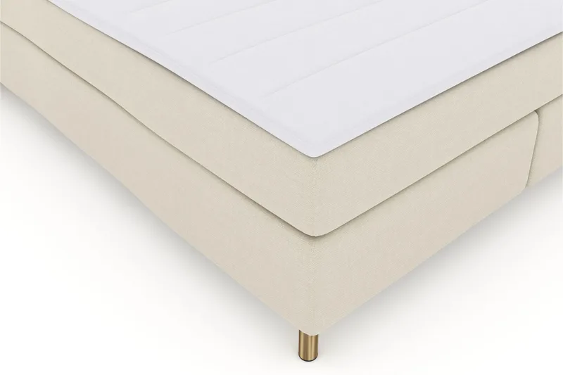 Select No 3 Komplett Sängpaket 180x200 Medium - Beige/Koppar - Products - Möbler - Säng - Kontinentalsäng