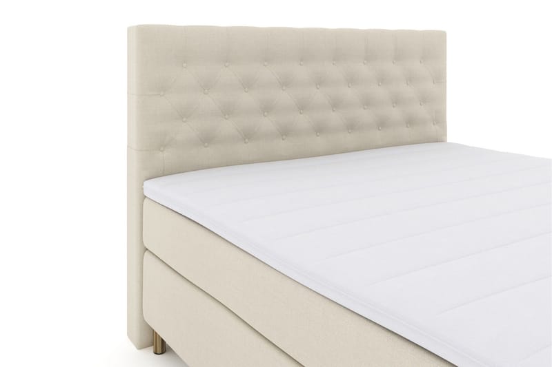 Select No 3 Komplett Sängpaket 180x200 Medium - Beige/Koppar - Products - Möbler - Säng - Kontinentalsäng