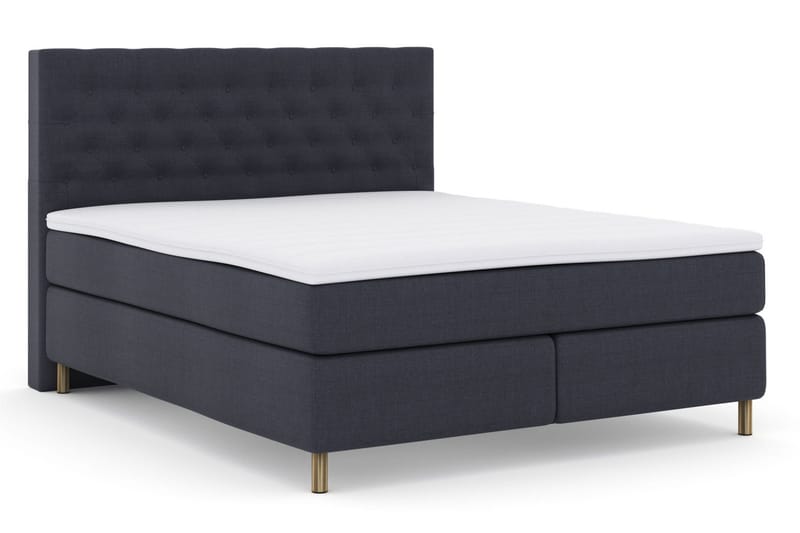 Select No 3 Komplett Sängpaket 180x200 Medium - Blå/Koppar - Products - Möbler - Säng - Kontinentalsäng