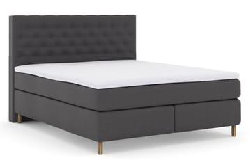 Select No 3 Komplett Sängpaket 180x200 Medium - Mörkgrå/Koppar - Products - Möbler - Säng - Kontinentalsäng