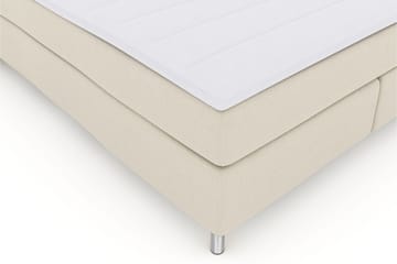 Select No 3 Komplett Sängpaket 210x210 Fast - Beige/Metall - Products - Möbler - Säng - Kontinentalsäng