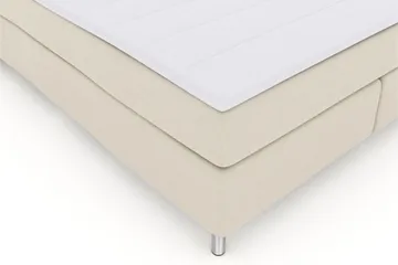 Select No 3 Komplett Sängpaket 210x210 Medium - Beige/Metall - Products - Möbler - Säng - Kontinentalsäng