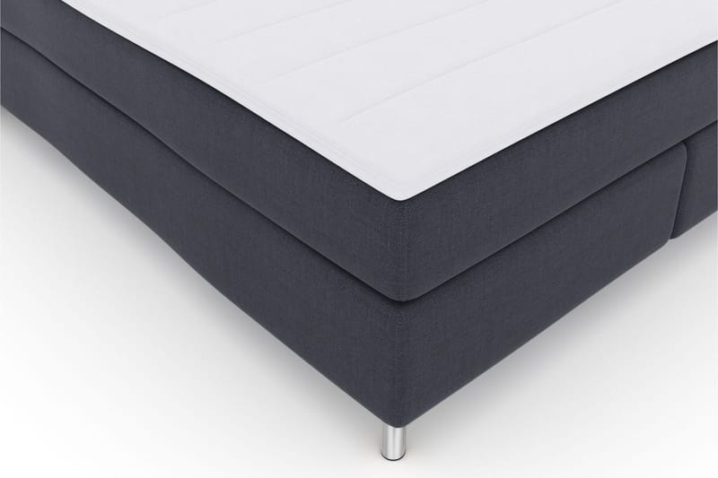 Select No 3 Komplett Sängpaket 210x210 Medium - Blå/Metall - Products - Möbler - Säng - Kontinentalsäng