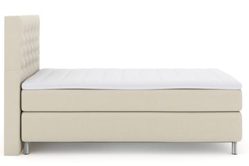 Select No 3 Kontinentalsäng 120x200 Fast - Beige/Metall - Products - Möbler - Säng - Enkelsäng