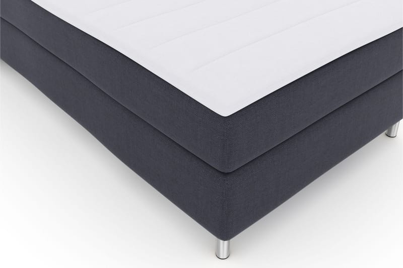 Select No 3 Kontinentalsäng 120x200 Fast - Blå/Metall - Products - Möbler - Säng - Enkelsäng