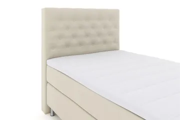Select No 3 Kontinentalsäng 120x200 Medium - Beige/Metall - Products - Möbler - Säng - Enkelsäng