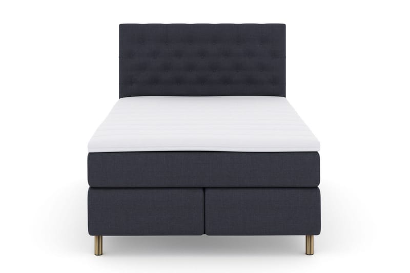 Select No 3 Kontinentalsäng 160x200 Medium - Blå/Koppar - Products - Möbler - Säng - Kontinentalsäng