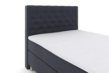 Select No 3 Kontinentalsäng 160x200 Medium - Blå/Metall - Products - Möbler - Säng - Kontinentalsäng