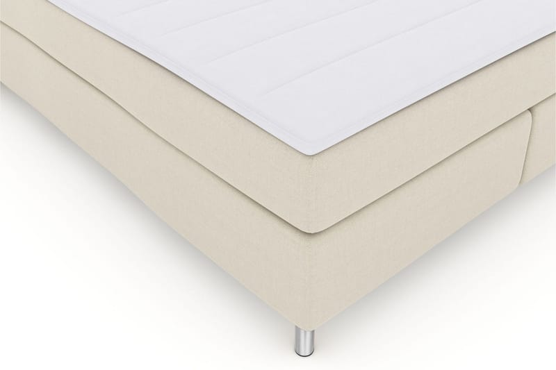 Select No 3 Kontinentalsäng 180x200 Medium - Beige/Metall - Products - Möbler - Säng - Kontinentalsäng
