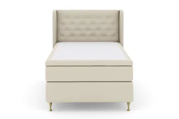 Select No 4 Komplett Sängpaket 120x200 Fast - Beige/Guld - Products - Möbler - Säng - Enkelsäng