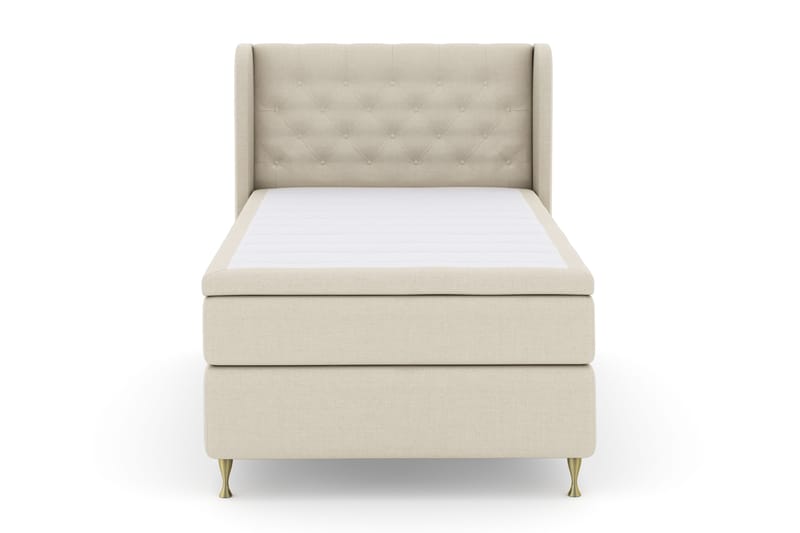 Select No 4 Komplett Sängpaket 120x200 Fast - Beige/Guld - Products - Möbler - Säng - Enkelsäng