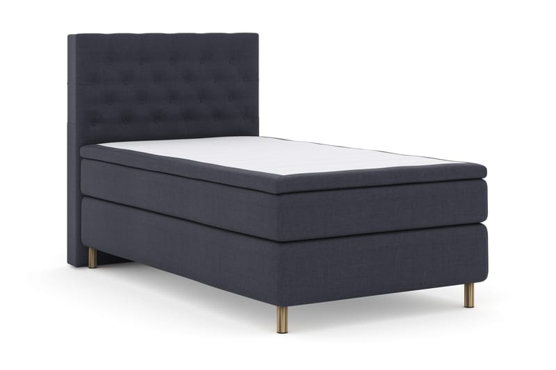 Select No 4 Komplett Sängpaket 120x200 Fast - Blå/Koppar - Products - Möbler - Säng - Enkelsäng