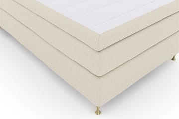 Select No 4 Komplett Sängpaket 120x200 Medium - Beige/Guld - Products - Möbler - Säng - Enkelsäng