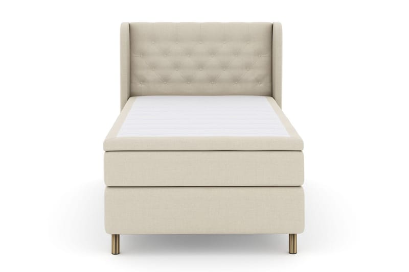 Select No 4 Komplett Sängpaket 120x200 Medium - Beige/Koppar - Products - Möbler - Säng - Enkelsäng