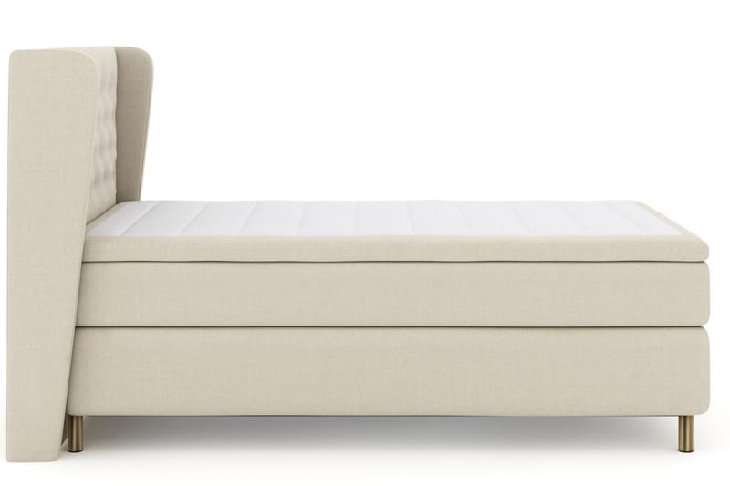 Select No 4 Komplett Sängpaket 120x200 Medium - Beige/Koppar - Products - Möbler - Säng - Enkelsäng
