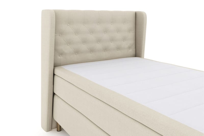 Select No 4 Komplett Sängpaket 120x200 Medium - Beige/Koppar - Products - Möbler - Säng - Enkelsäng