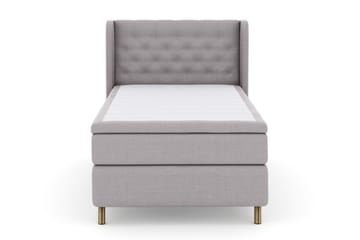 Select No 4 Komplett Sängpaket 120x200 Medium - Ljusgrå/Koppar - Products - Möbler - Säng - Enkelsäng