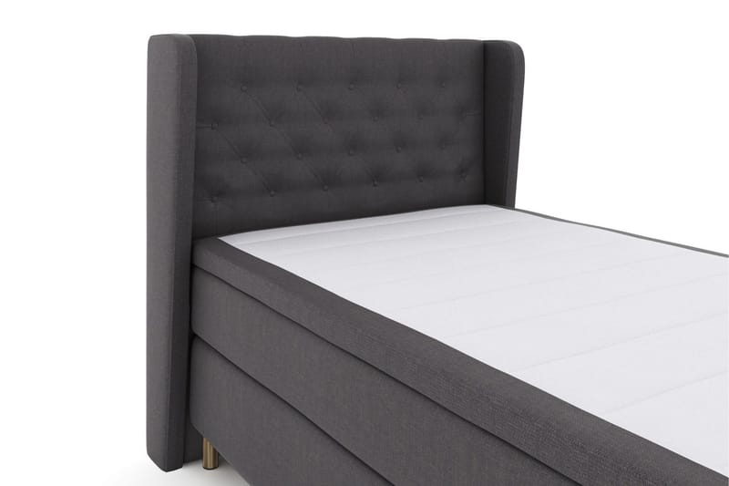 Select No 4 Komplett Sängpaket 120x200 Medium - Mörkgrå/Koppar - Products - Möbler - Säng - Enkelsäng