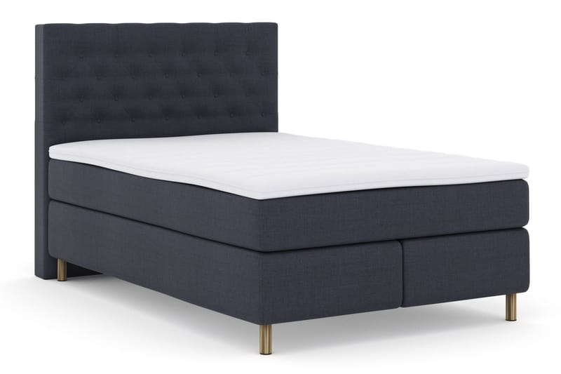 Select No 4 Komplett Sängpaket 140x200 Medium - Blå/Koppar - Products - Möbler - Säng - Kontinentalsäng