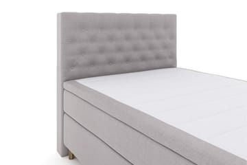 Select No 4 Komplett Sängpaket 140x200 Medium - Ljusgrå/Koppar - Products - Möbler - Säng - Kontinentalsäng