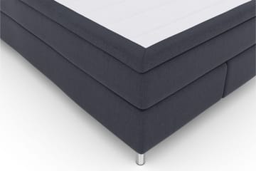 Select No 4 Komplett Sängpaket 160x200 Fast - Blå/Metall - Products - Möbler - Säng - Kontinentalsäng