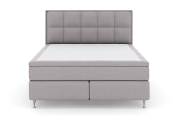 Select Rutig Sänggavel 160 cm - Ljusgrå