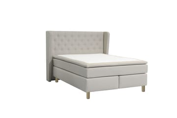 Select No 4 Komplett Sängpaket 160x200 Fast/Medium - Beige/Koppar - Products - Möbler - Säng - Kontinentalsäng