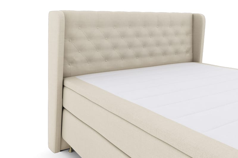 Select No 4 Komplett Sängpaket 180x200 Fast - Beige/Guld - Products - Möbler - Säng - Kontinentalsäng