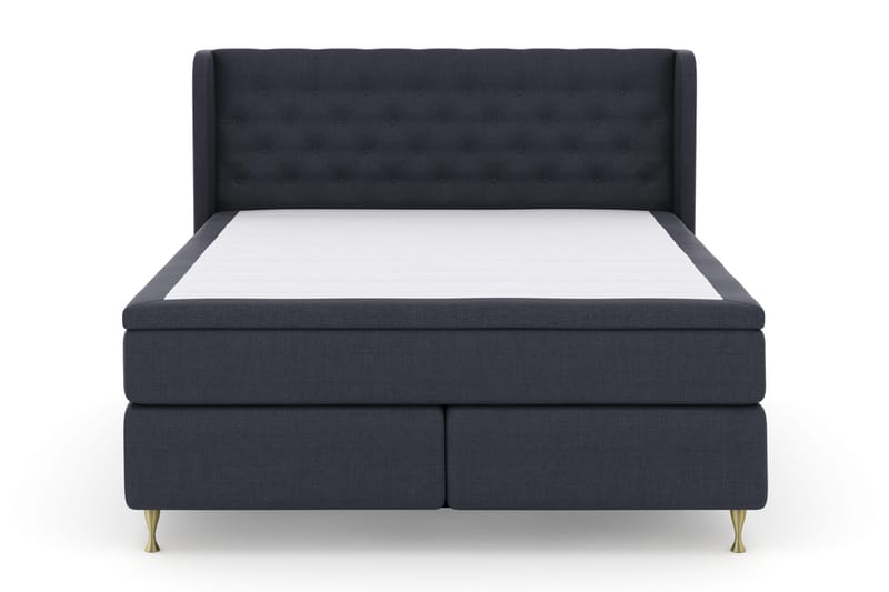 Select No 4 Komplett Sängpaket 180x200 Fast - Blå/Guld - Products - Möbler - Säng - Kontinentalsäng