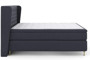 Select No 4 Komplett Sängpaket 180x200 Fast - Blå/Guld - Products - Möbler - Säng - Kontinentalsäng