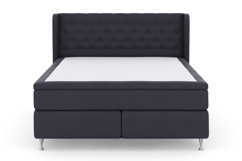 Select No 4 Komplett Sängpaket 180x200 Fast - Blå/Silver - Products - Möbler - Säng - Kontinentalsäng