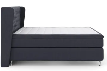 Select No 4 Komplett Sängpaket 180x200 Fast - Blå/Silver - Products - Möbler - Säng - Kontinentalsäng
