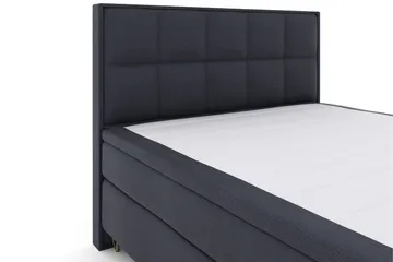 Select No 4 Komplett Sängpaket 180x200 Medium - Blå/Metall V-form - Products - Möbler - Säng - Kontinentalsäng