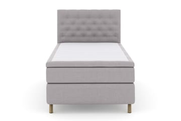 Select No 4 Kontinentalsäng 120x200 Medium - Ljusgrå/Koppar - Products - Möbler - Säng - Enkelsäng