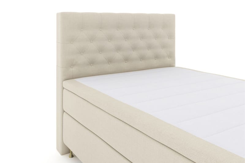 Select No 4 Kontinentalsäng 160x200 Fast/Medium - Beige/Guld - Products - Möbler - Säng - Kontinentalsäng