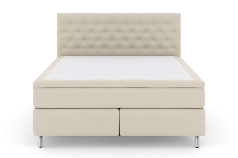 Select No 4 Kontinentalsäng 210x210 Fast, Beige/Metall